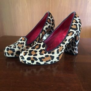 Cole Haan x Nike Morgan Leopard Pony Hair Pumps